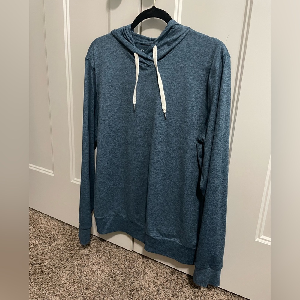 ZYIA Men's Teal Hoodie